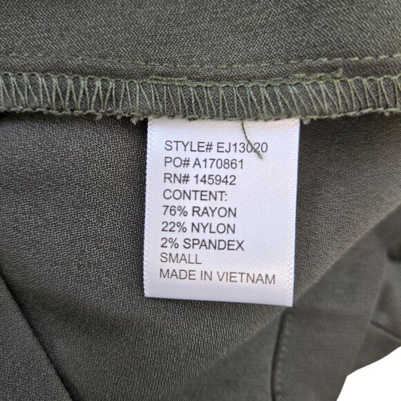 Eden Society Laysha Olive Green Utility Jacket Size Small - Picture 8 of 8